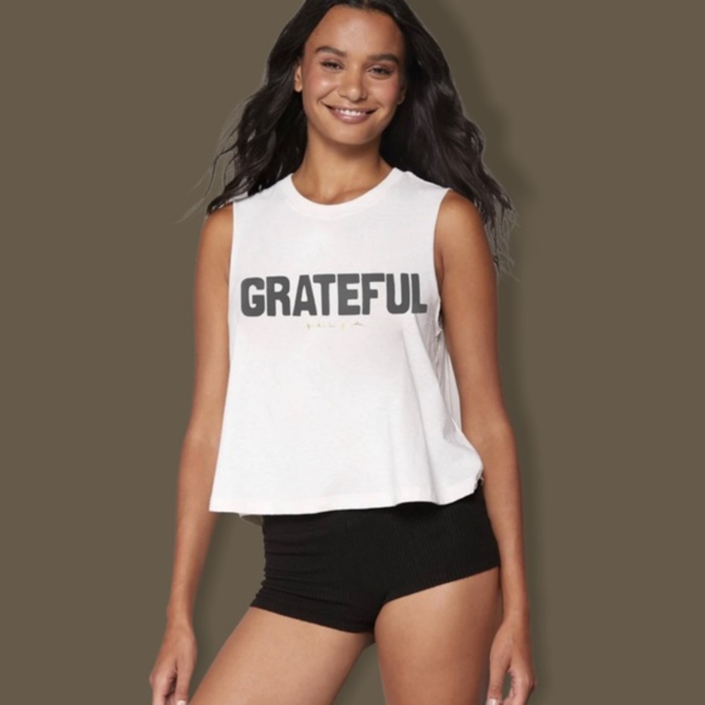 Spiritual Gangster Grateful Crop Tank - Picture 13 of 16